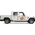 Pointing Sasquatch Decal For Jeep Gladiator