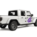 Pointing Sasquatch Decal For Jeep Gladiator