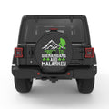 PRONE TO SHENANIGANS SASQUATCH BLACK CARBON FIBER TIRE COVER