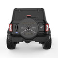 PROUD VETERAN BLACK CARBON FIBER TIRE COVER