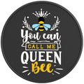 QUEEN BEE BLACK CARBON FIBER TIRE COVER
