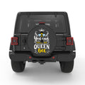 QUEEN BEE BLACK CARBON FIBER TIRE COVER