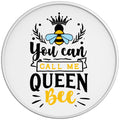 QUEEN BEE WHITE TIRE COVER
