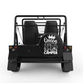 QUEEN OF THE CAMPER BLACK TIRE COVER FOR MOKE