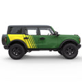 QUARTER PANEL SIDE FADING GRAPHICS SIDE GRAPHIC DECAL FITS 2025 FORD BRONCO 4 DOOR