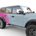 QUARTER PANEL SIDE FADING GRAPHICS BODY GRAPHIC DECAL FITS 2024 FORD BRONCO 4 DOOR
