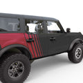 QUARTER PANEL SIDE FADING GRAPHICS DOOR DECAL FITS 2024 FORD BRONCO 4 DOOR