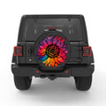 RAINBOW TIE DYE SUNFLOWER