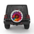 RAINBOW TIE DYE SUNFLOWER