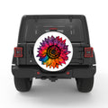 RAINBOW TIE DYE SUNFLOWER
