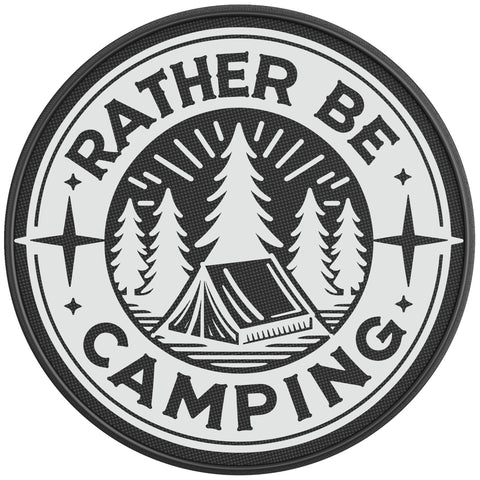 RATHER BE CAMPING PEARL  WHITE CARBON FIBER TIRE COVER