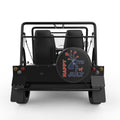 RED AND BLUE HAPPY 4TH JULY BLACK CARBON FIBER TIRE COVER FOR MOKE