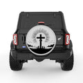 RELIGION SILVER CARBON FIBER TIRE COVER