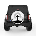 RELIGION WHITE TIRE COVER