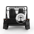 RELIGION WHITE TIRE COVER FOR MOKE