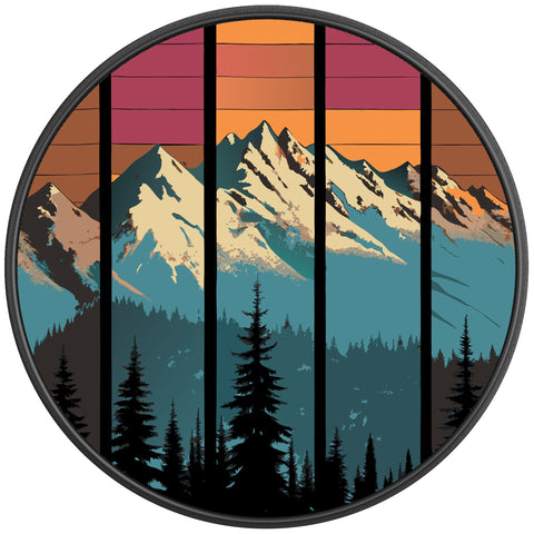 RETRO MOUNTAINS PEARL  WHITE CARBON FIBER TIRE COVER