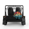 RETRO MOUNTAINS BLACK TIRE COVER FOR MOKE
