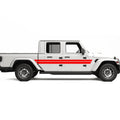 Retro Stripes Decal For Jeep Gladiator