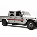 Retro Stripes Decal For Jeep Gladiator