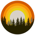 RETRO SUN FOREST