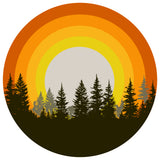 RETRO SUN FOREST