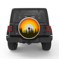 RETRO SUN FOREST SILVER CARBON FIBER TIRE COVER