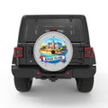 RHODE ISLAND WHITE TIRE COVER