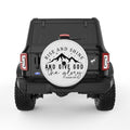 RISE AND SHINE PEARL  WHITE CARBON FIBER TIRE COVER