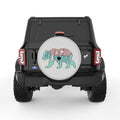 ROCKY MOUNTAIN BEAR SILVER CARBON FIBER TIRE COVER