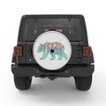 ROCKY MOUNTAIN BEAR SILVER CARBON FIBER TIRE COVER