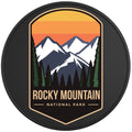 ROCKY MOUNTAIN NATIONAL PARK BLACK TIRE COVER