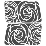 ROSE PETALS QUARTER WINDOW DRIVER & PASSENGER DECALS