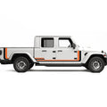 Racing Side Stripes Decal For Jeep Gladiator