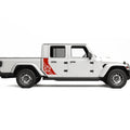 Rear Panel Army Star Decal For Jeep Gladiator