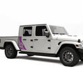 Rear Panel Army Star Decal For Jeep Gladiator