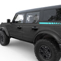 REAR QUARTER PANEL STRIPES DOOR DECAL FITS 2021+ FORD BRONCO 4 DOOR
