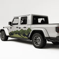 Retro Mountain Graphics Decal For Jeep Gladiator