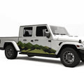 Retro Mountain Graphics Decal For Jeep Gladiator