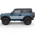 RETRO STRIPES SIDE GRAPHIC DECAL FITS 2021+ FORD BRONCO 2 DOOR
