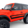 RETRO STRIPES BODY GRAPHIC DECAL FITS 2021+ FORD BRONCO 2 DOOR