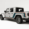 Retro Two Tone Side Stripe Decal For Jeep Gladiator