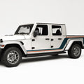 Retro Two Tone Side Stripe Decal For Jeep Gladiator