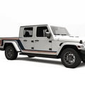 Retro Two Tone Side Stripe Decal For Jeep Gladiator