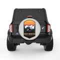 ROCKY MOUNTAIN NATIONAL PARK SILVER CARBON FIBER TIRE COVER