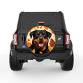 ROTTWEILER AUTUMN BLACK CARBON FIBER TIRE COVER