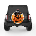 ROTTWEILER FALL BLACK CARBON FIBER TIRE COVER