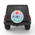 SALTY SOUL SEA TURTLE SILVER CARBON FIBER TIRE COVER