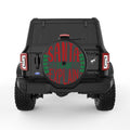 SANTA I CAN EXPLAIN BLACK TIRE COVER
