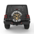 SARCASTIC JESUS BLACK CARBON FIBER TIRE COVER