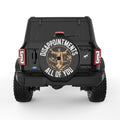 SARCASTIC JESUS BLACK TIRE COVER